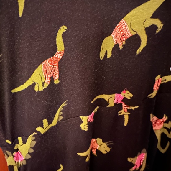 ModCloth dress with dinosaurs - Picture 4 of 5
